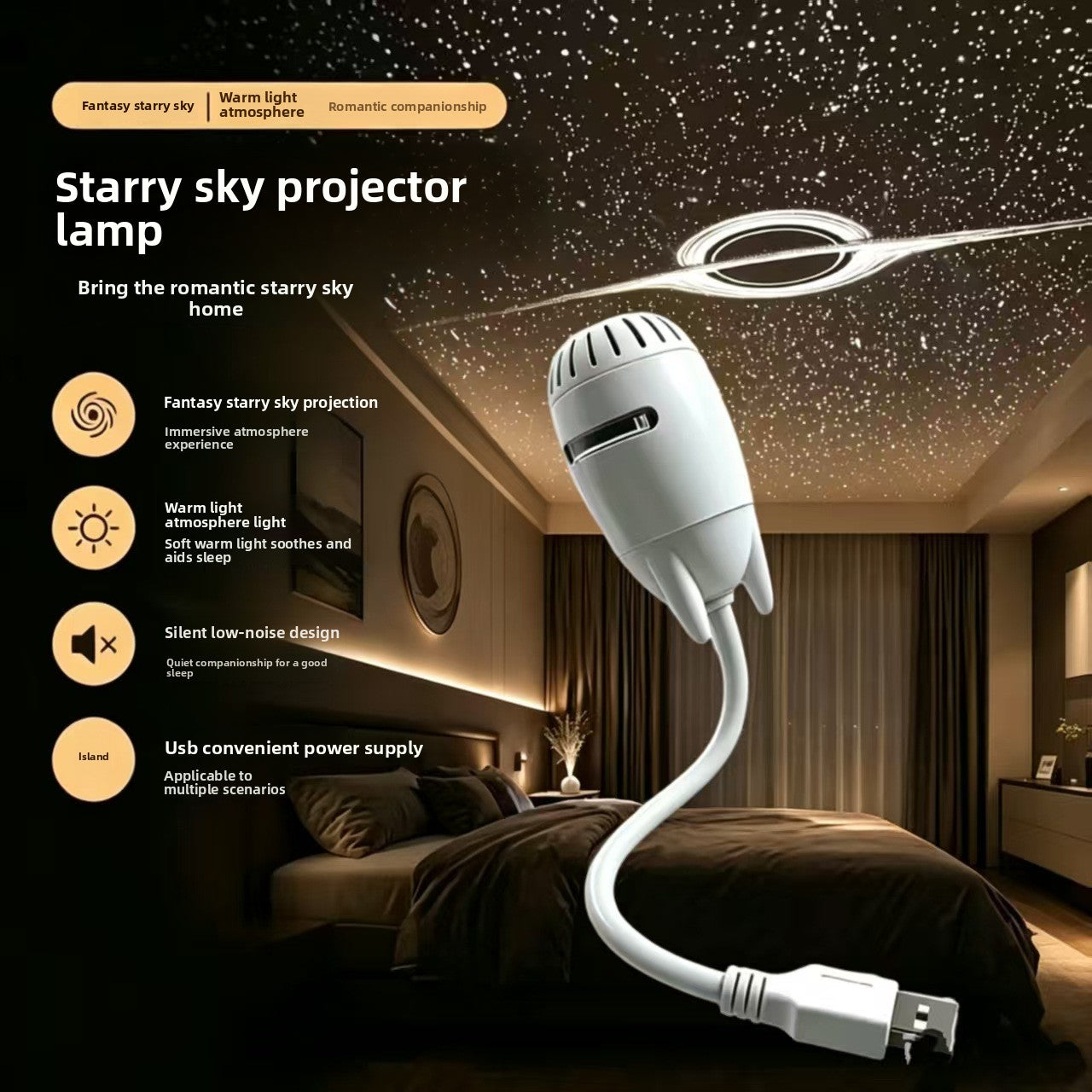 Galaxy Roof Projector