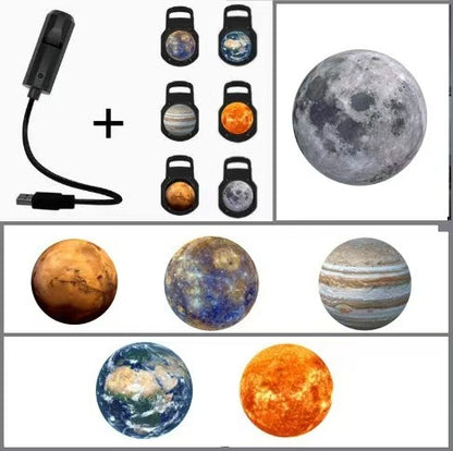 LED Astronaut Butterfly Projector