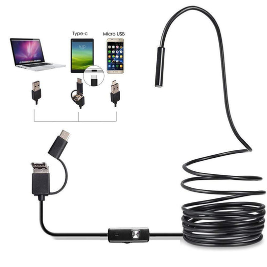 3-in-1 HD Endoscope Inspection Camera