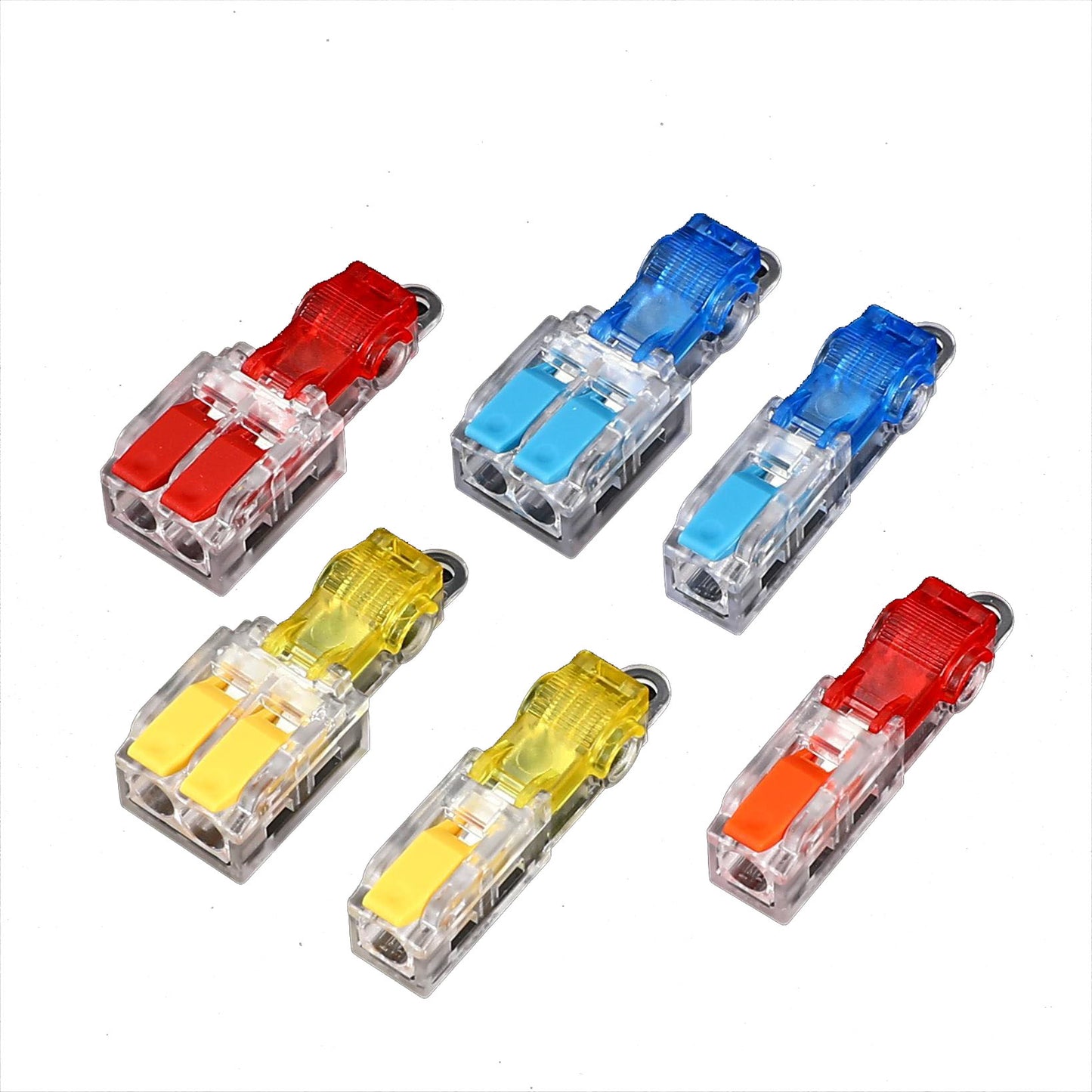 Transparent Break-free Quick Wiring Terminal Pack Of 5 PCs