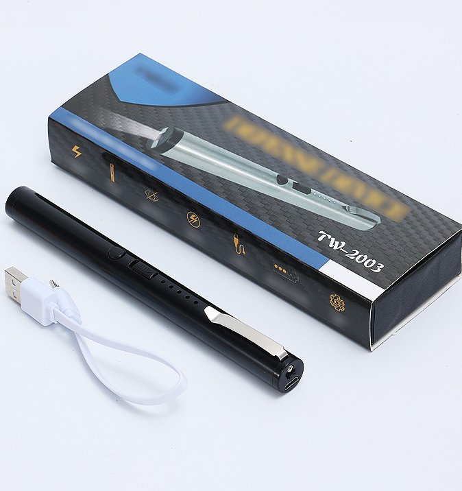 USB Rechargeable LED Security Pen with Battery Indicator