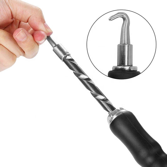 Wire Tie Hook Tool with Rubber Handle