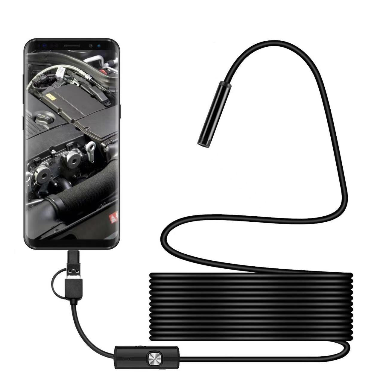 3-in-1 HD Endoscope Inspection Camera