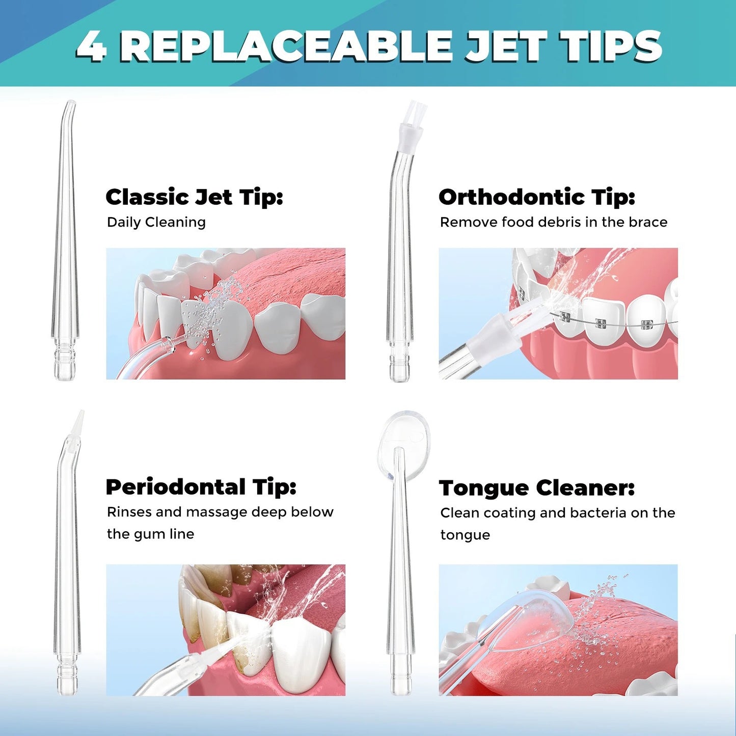 Travel Dental Floss Water Flosser