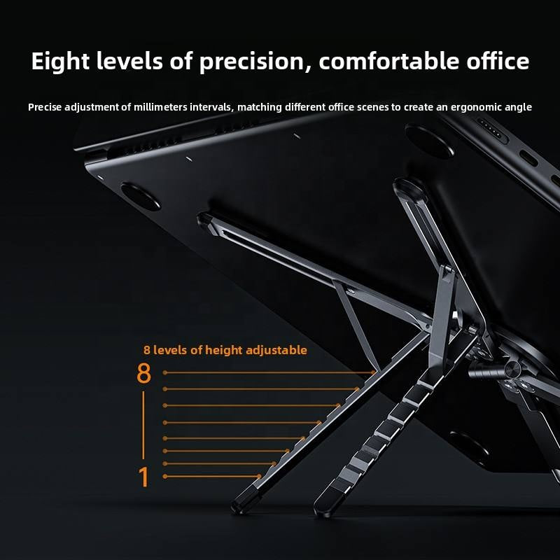 Aluminum Magnetic Foldable Stand for Phone, Tablet & Laptop