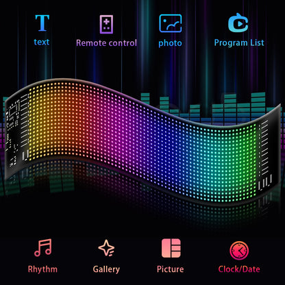 LED Matrix Pixel Panel for Cars Truck