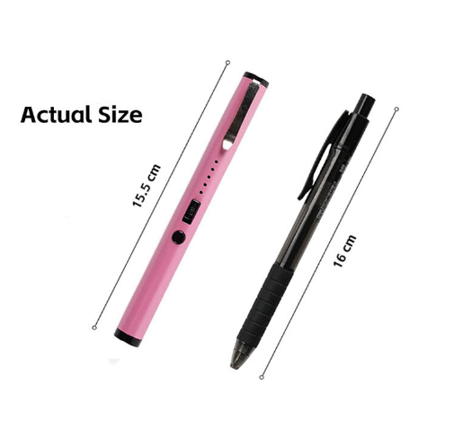 USB Rechargeable LED Security Pen with Battery Indicator