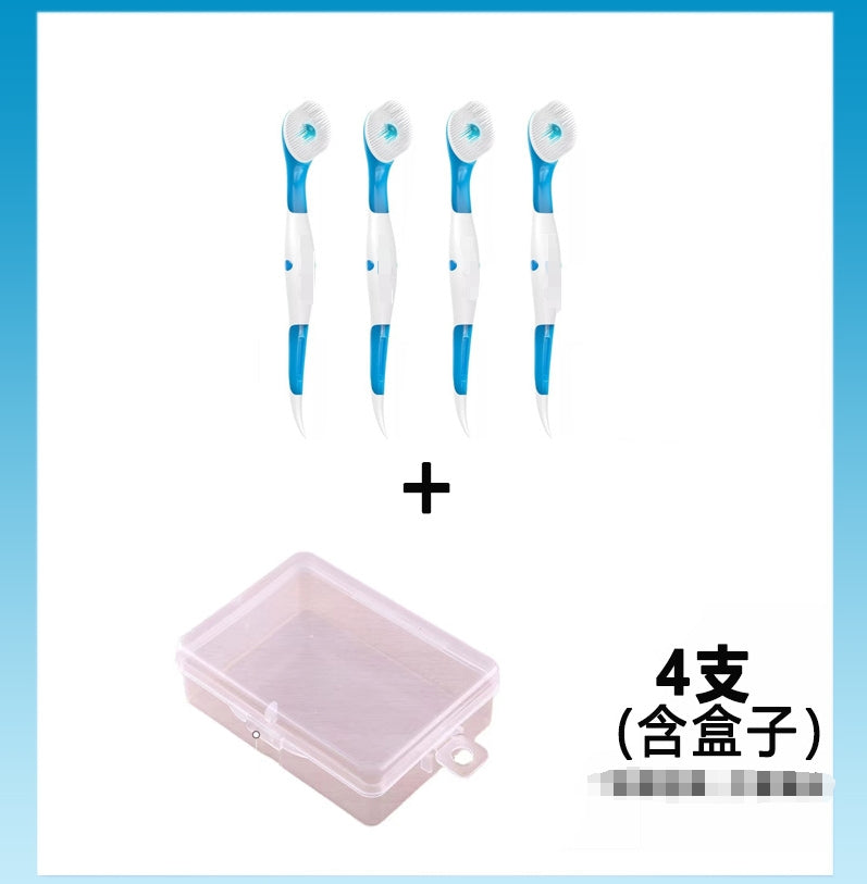 Disposable Mini Toothbrush with Toothpaste Beads – Pack of 5 🪥✨