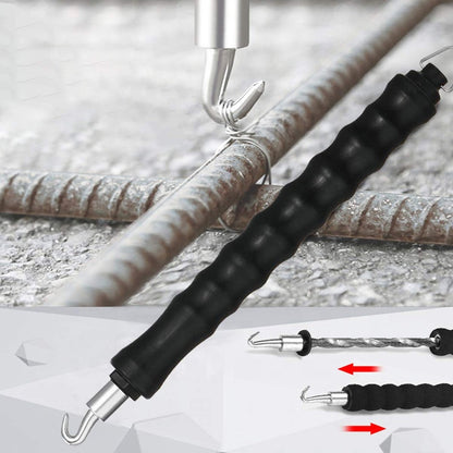 Wire Tie Hook Tool with Rubber Handle